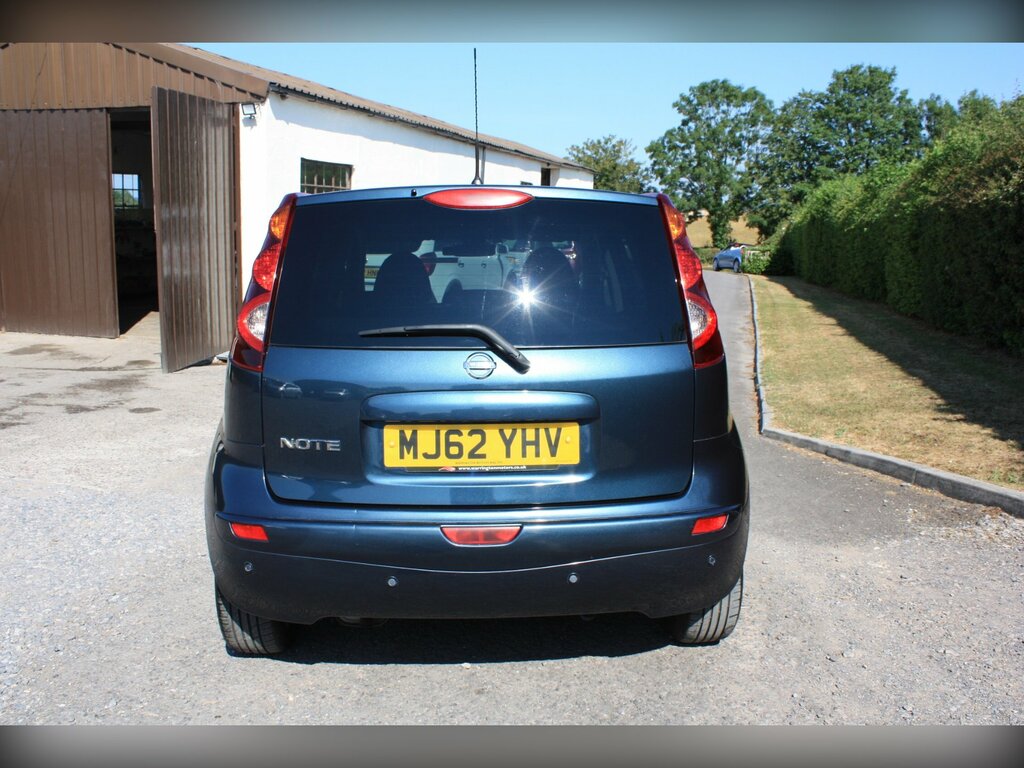 Nissan Note 1.6 16V N-tec Hatchback Euro 5 1 Blue #6