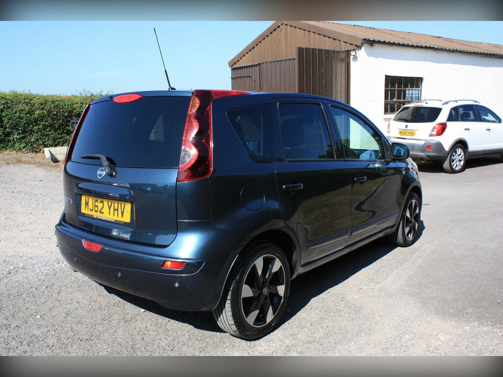 Nissan Note 1.6 16V N-tec Hatchback Euro 5 1 Blue #5