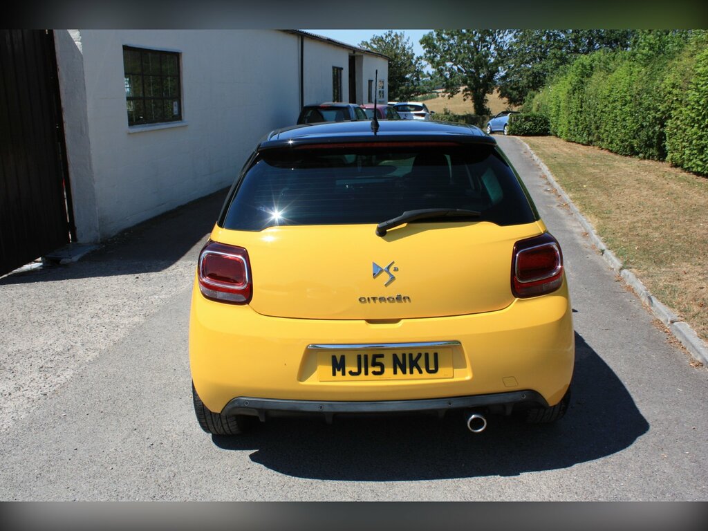 Citroen DS3 1.6 E-hdi Dstyle Plus Hatchback Yellow #6