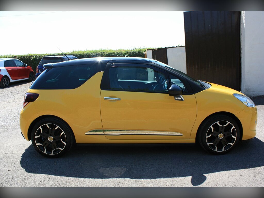 Citroen DS3 1.6 E-hdi Dstyle Plus Hatchback Yellow #4