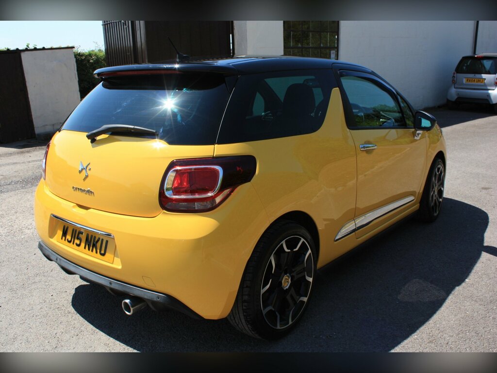Citroen DS3 1.6 E-hdi Dstyle Plus Hatchback Yellow #5