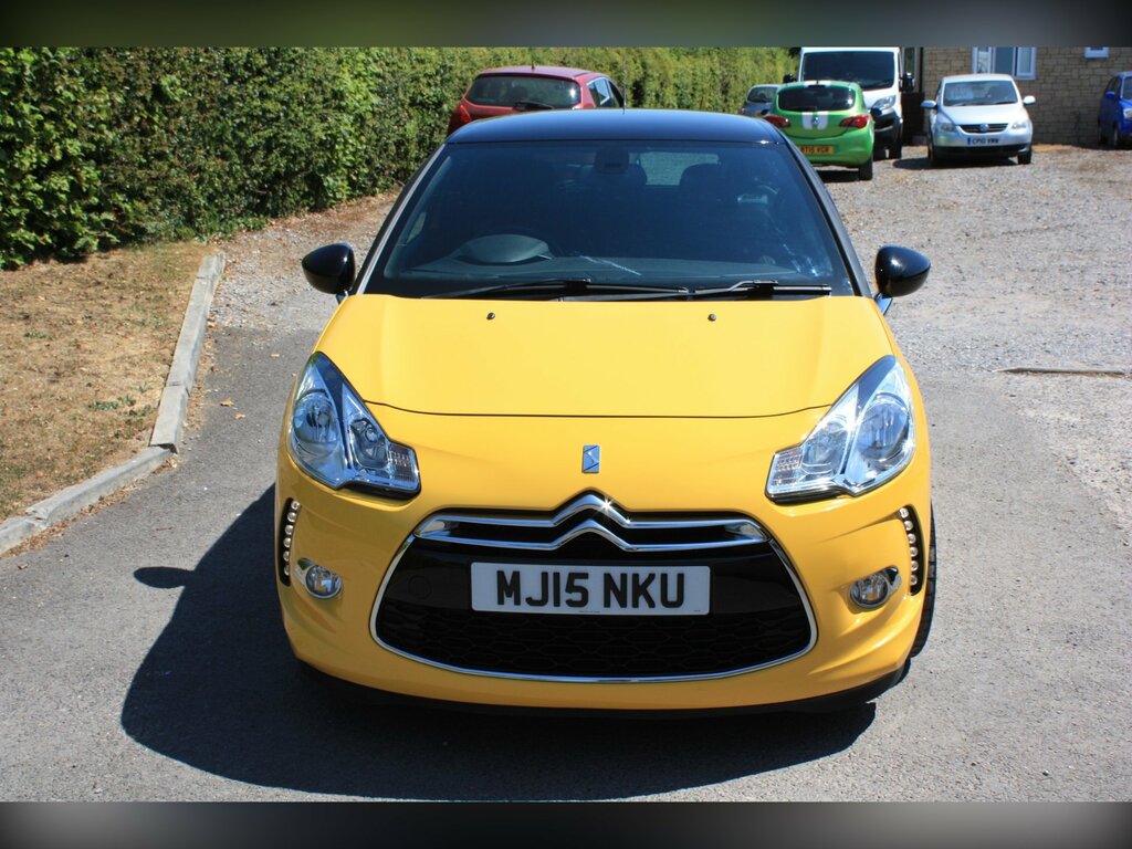 Citroen DS3 1.6 E-hdi Dstyle Plus Hatchback Yellow #2
