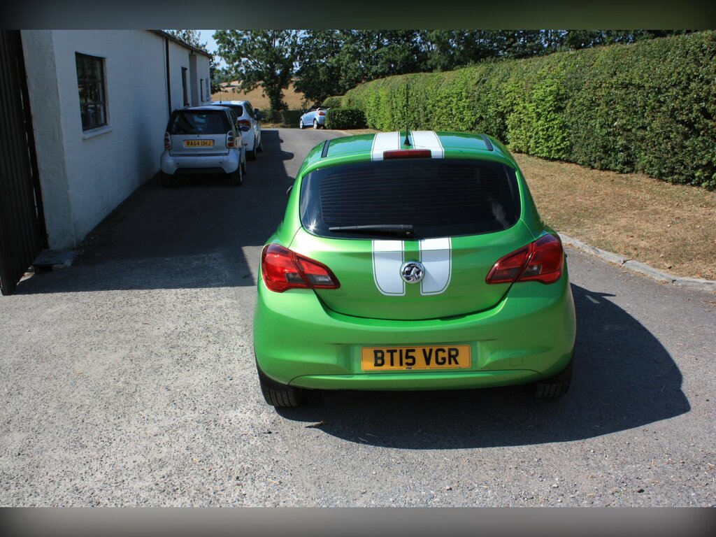 Vauxhall Corsa 1.2I Sting Hatchback Euro 6 70 BT15VGR Green #6