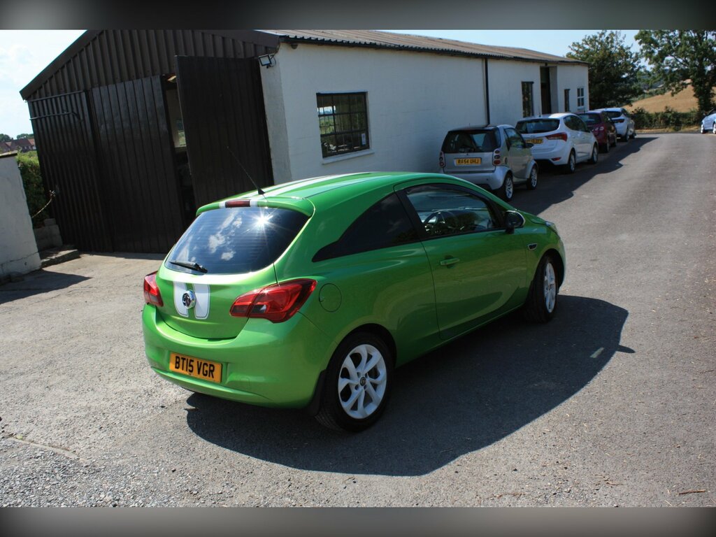 Vauxhall Corsa 1.2I Sting Hatchback Euro 6 70 BT15VGR Green #5