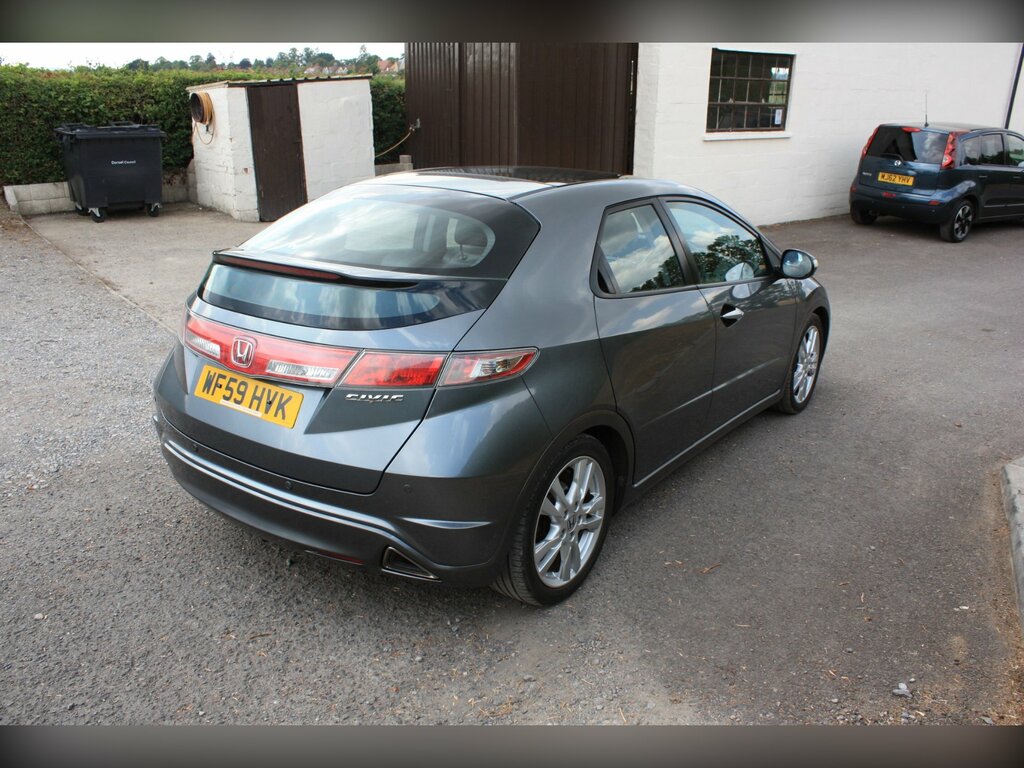 Honda Civic 1.8 I-vtec Ex Gt Hatchback 155 Silver #5