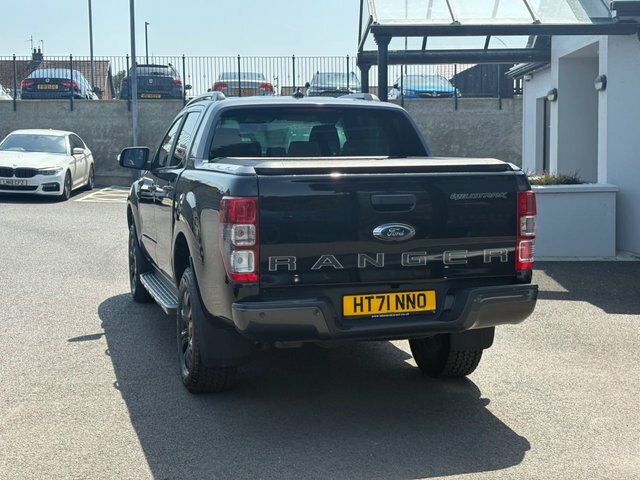 Ford Ranger 2.0 Ecoblue Wildtrak Pickup Double Cab HT71NNO Black #4