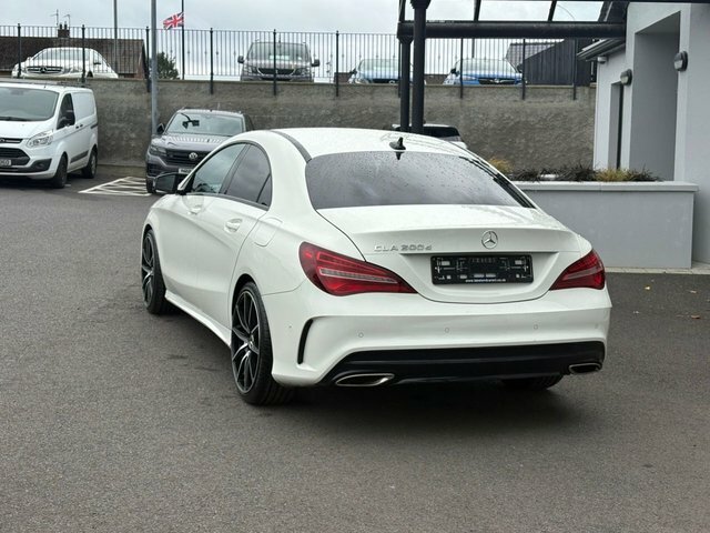 Mercedes-Benz CLA Class 2.1 Cla200d Amg Line Coupe Euro CV17UZS White #6