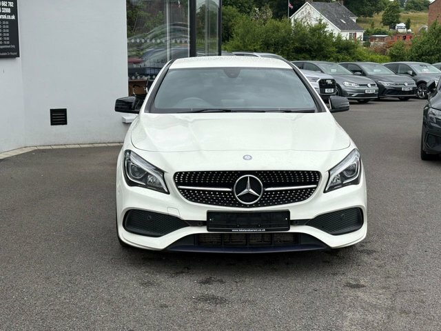 Mercedes-Benz CLA Class 2.1 Cla200d Amg Line Coupe Euro CV17UZS White #5