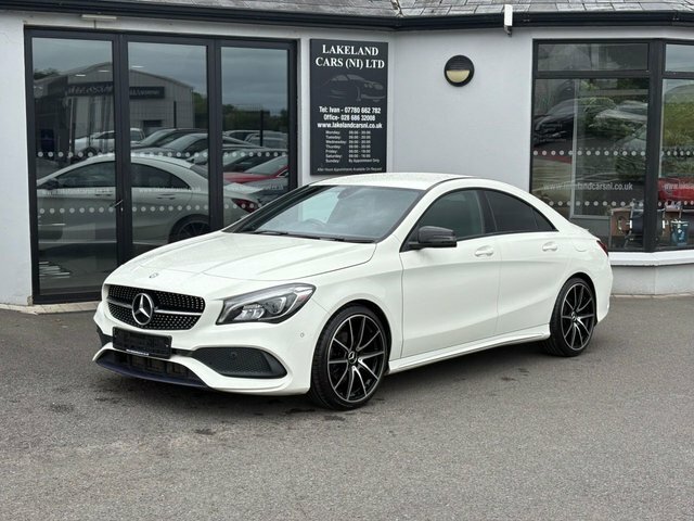 Mercedes-Benz CLA Class 2.1 Cla200d Amg Line Coupe Euro White