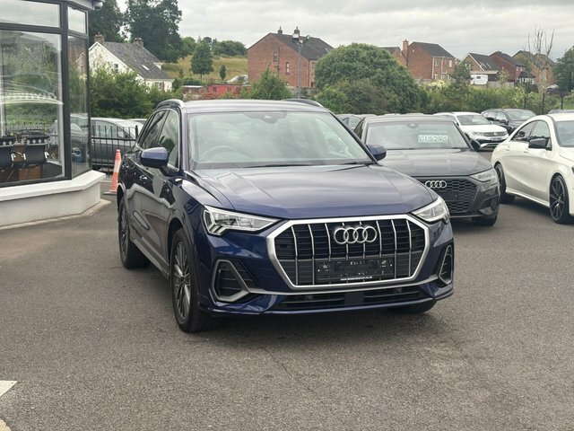 Audi Q3 2.0 Tdi 35 S Line Suv S Tronic Euro 6 FL22UJC Blue #4