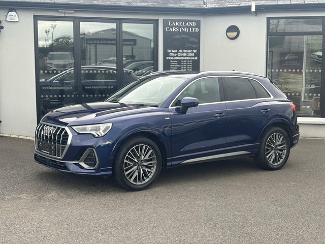 Audi Q3 2.0 Tdi 35 S Line Suv S Tronic Euro 6 FL22UJC Blue #2