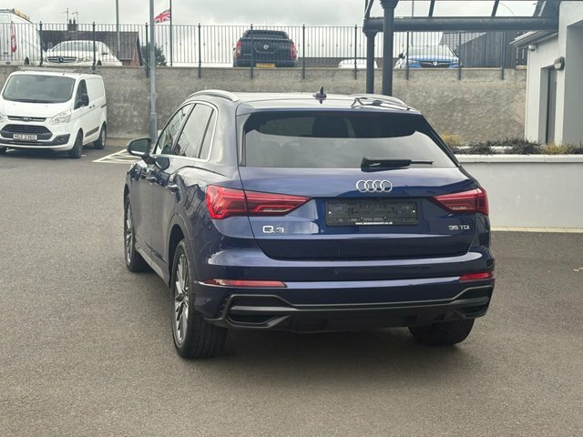 Audi Q3 2.0 Tdi 35 S Line Suv S Tronic Euro 6 FL22UJC Blue #6