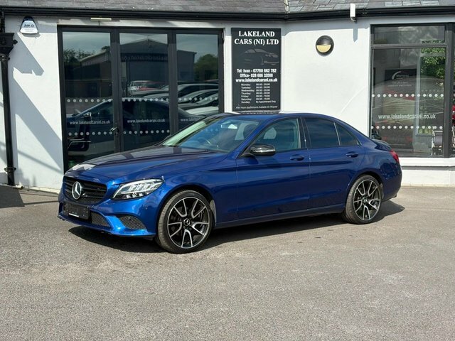 Mercedes-Benz C Class 2.0 C220d Sport Saloon G-tronic Euro 6 Blue