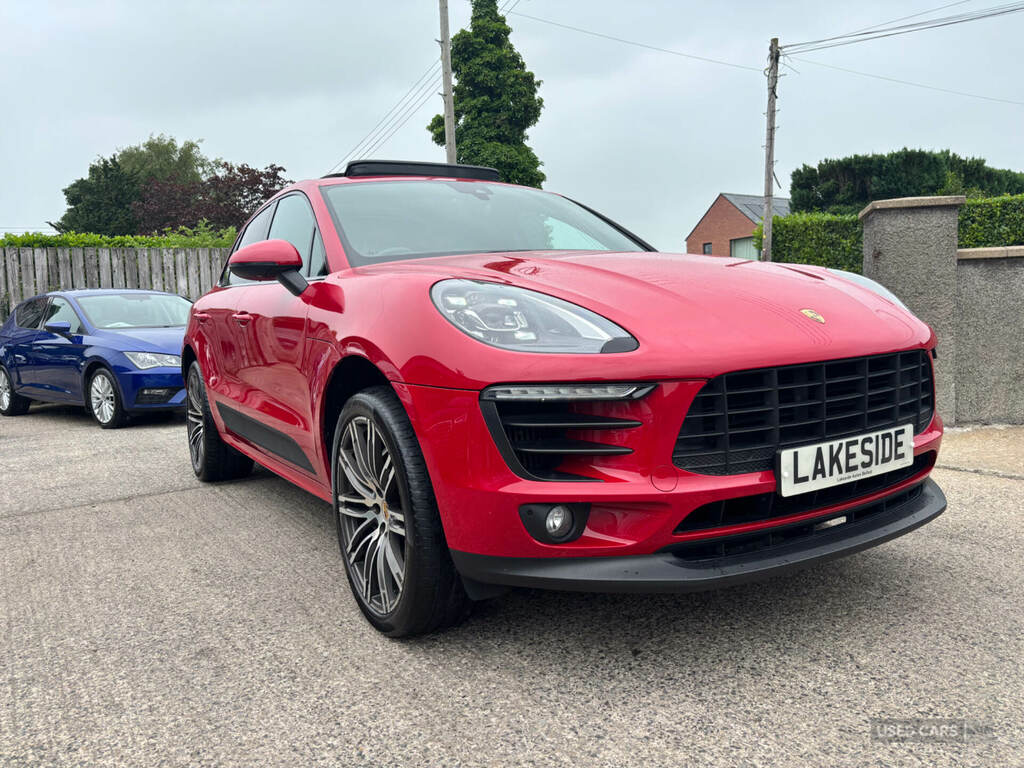Porsche Macan S Pdk Red #5