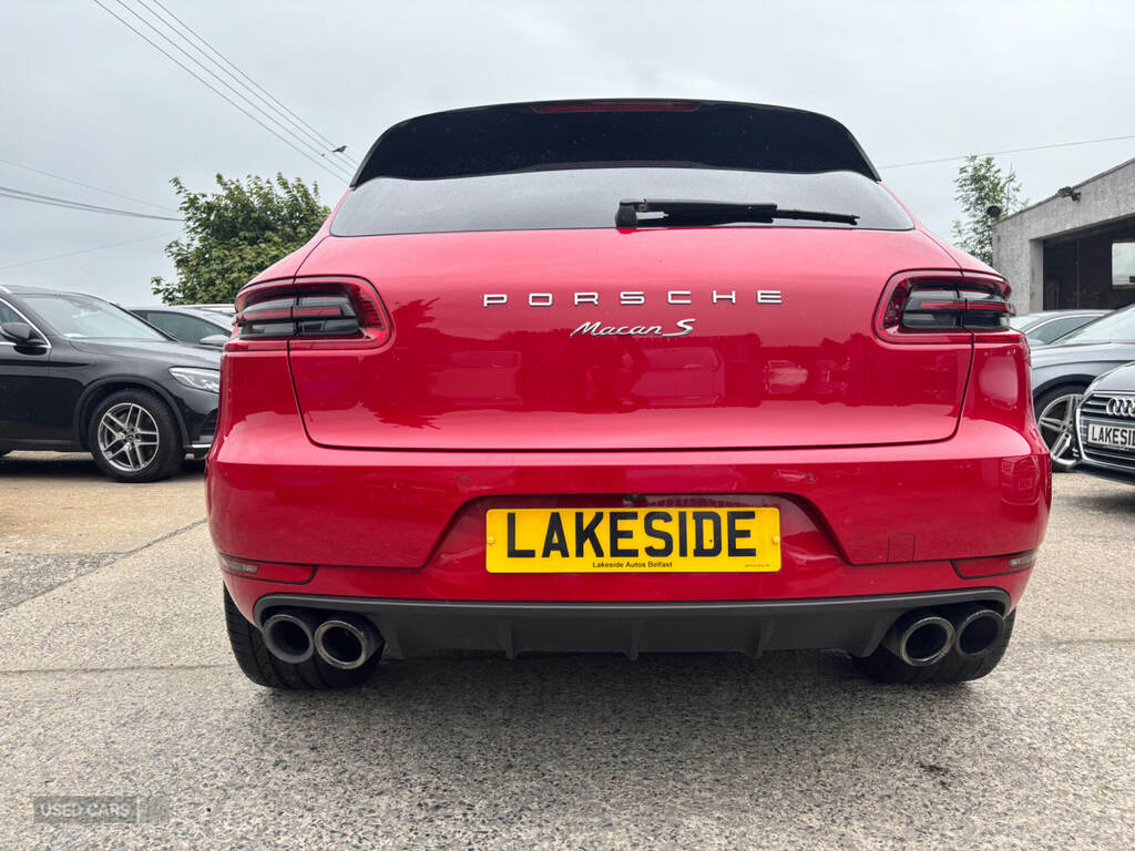 Porsche Macan S Pdk Red #6