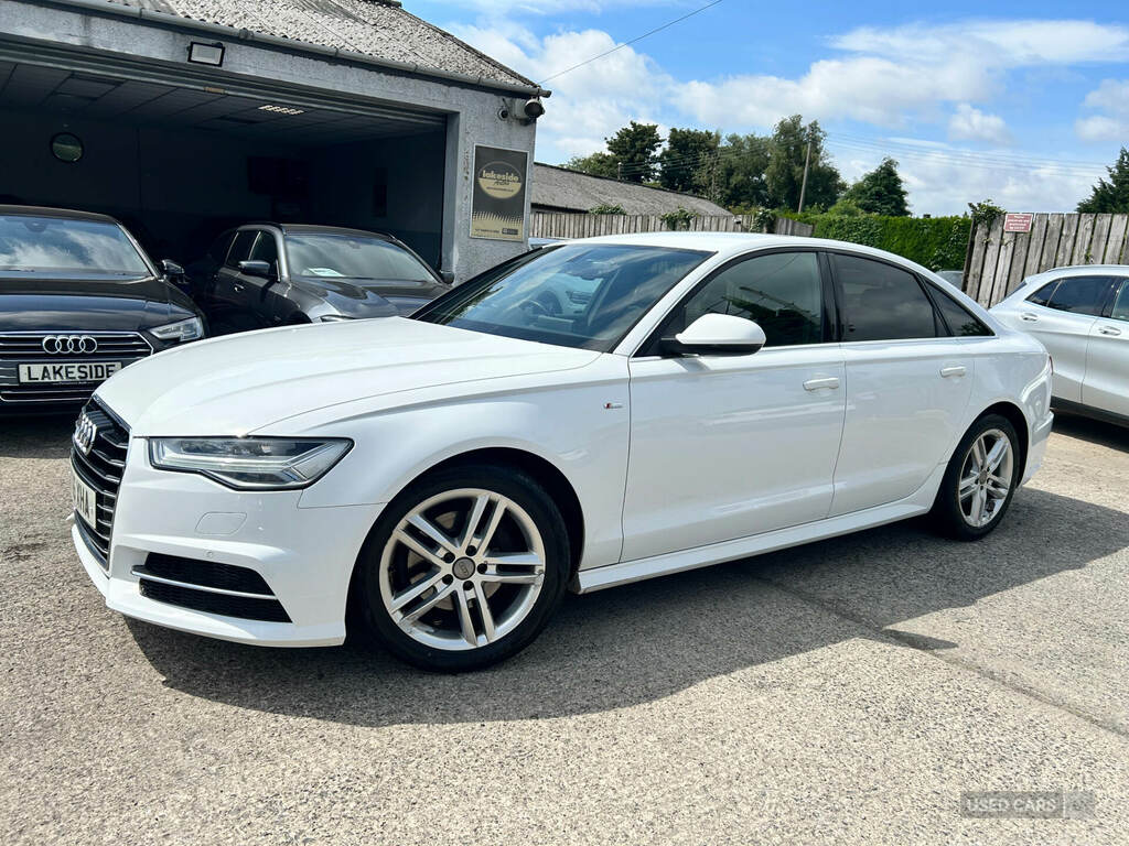 Audi A6 2.0 Tdi Ultra S Line White