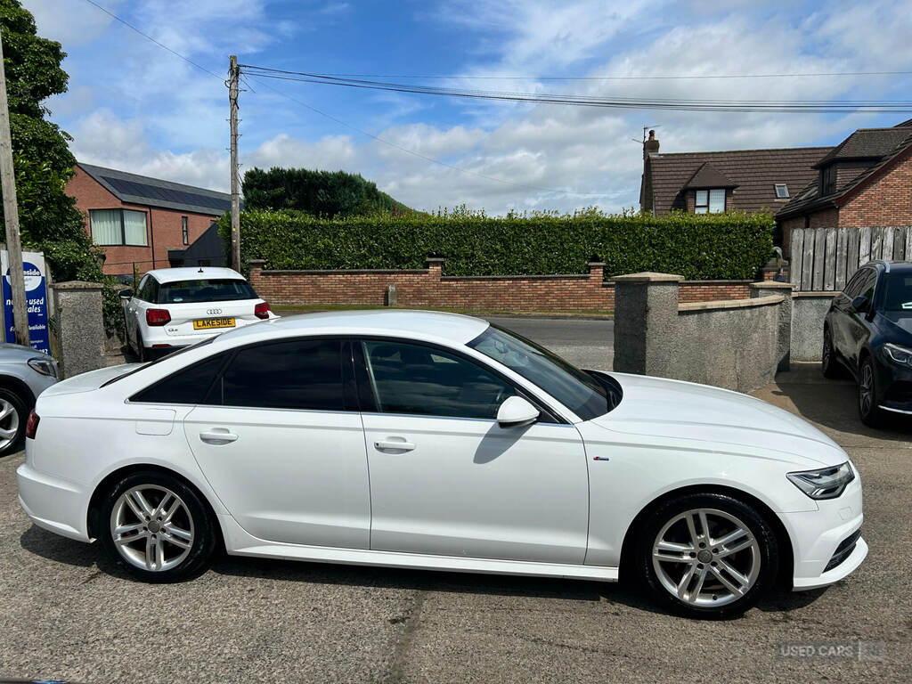 Audi A6 2.0 Tdi Ultra S Line White #5