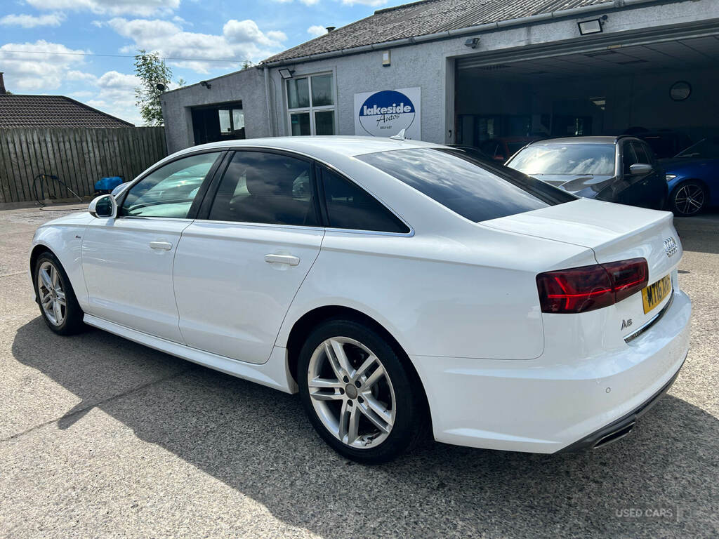 Audi A6 2.0 Tdi Ultra S Line White #3