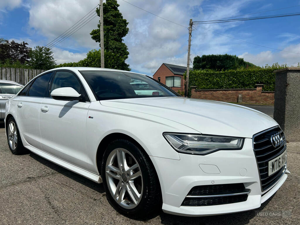 Audi A6 2.0 Tdi Ultra S Line White #6