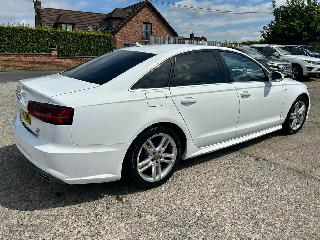 Audi A6 2.0 Tdi Ultra S Line White #4