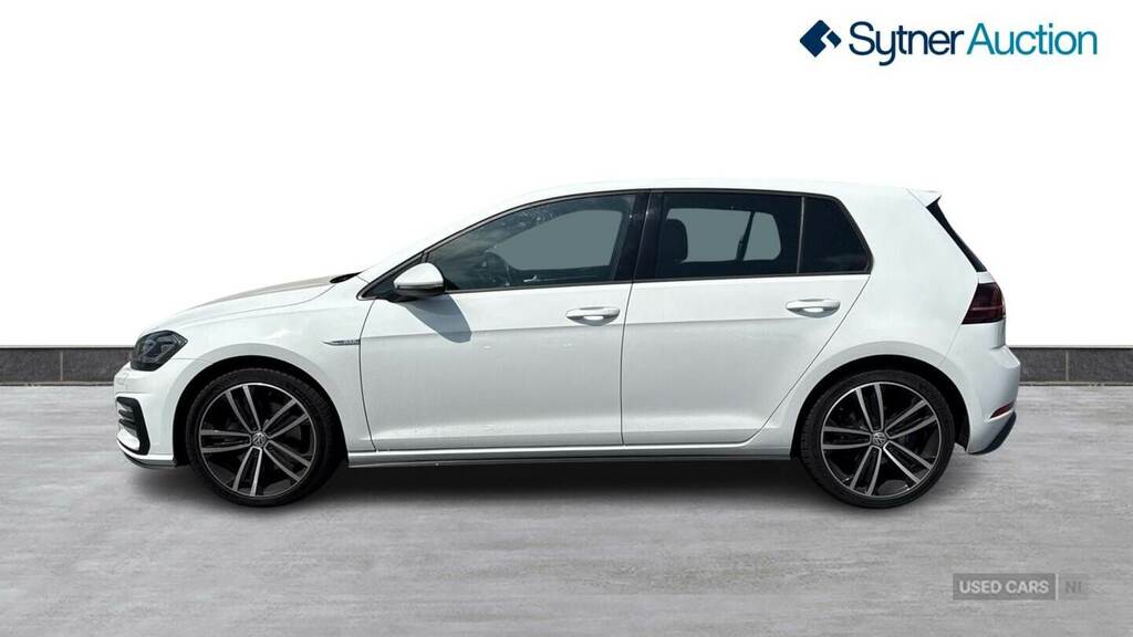 Volkswagen Golf 2.0 Tdi 184 Gtd Dsg White #4