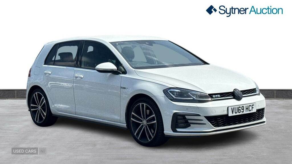 Volkswagen Golf 2.0 Tdi 184 Gtd Dsg White