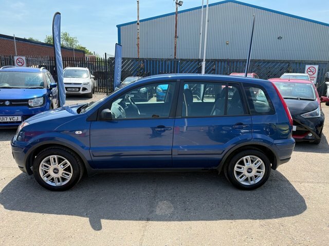 Ford Fusion 1.4 Zetec Climate Hatchback 154 Blue #6