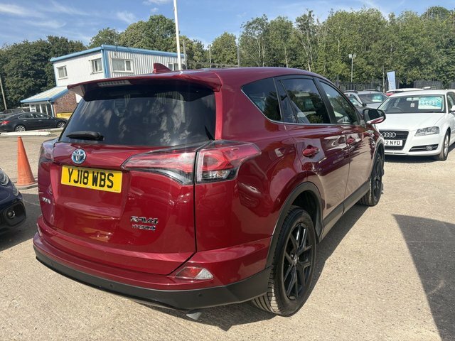 Toyota Rav 4 2.5 Vvt-h Excel Suv Hybrid Cvt 4Wd Euro YJ18WBS Red #5