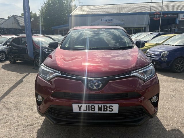 Toyota Rav 4 2.5 Vvt-h Excel Suv Hybrid Cvt 4Wd Euro YJ18WBS Red #2