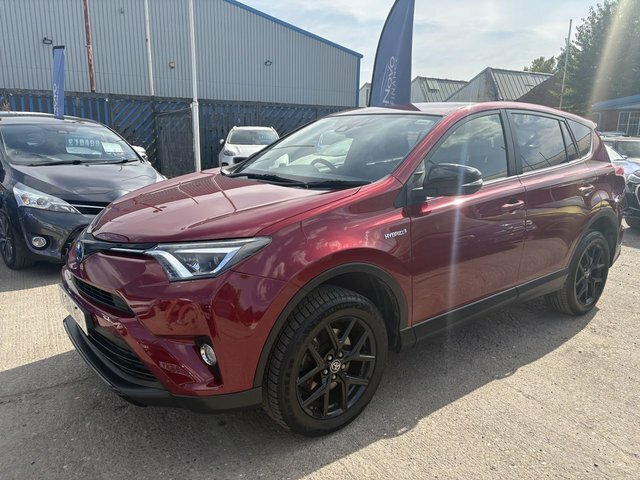 Toyota Rav 4 2.5 Vvt-h Excel Suv Hybrid Cvt 4Wd Euro YJ18WBS Red #3