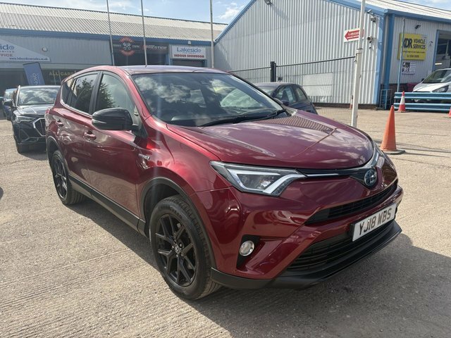 Toyota Rav 4 2.5 Vvt-h Excel Suv Hybrid Cvt 4Wd Euro YJ18WBS Red
