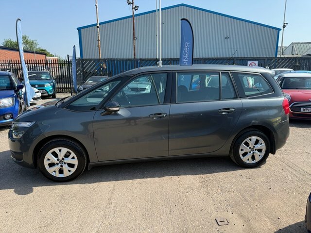 Citroen Grand C4 Picasso 1.6 Bluehdi Vtr Mpv Euro 6 S S Grey #6