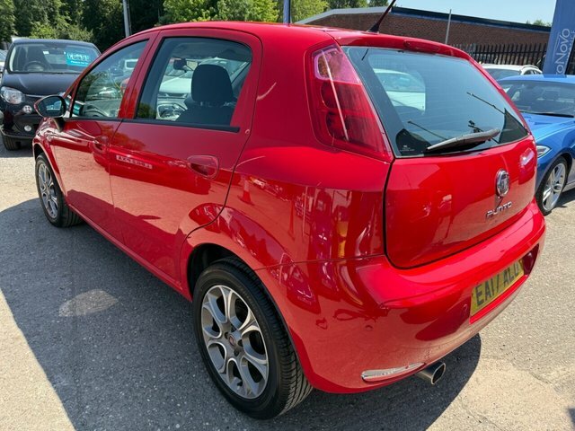 Fiat Punto 1.4 Easy Hatchback Euro 6 S S 77 B Red #5