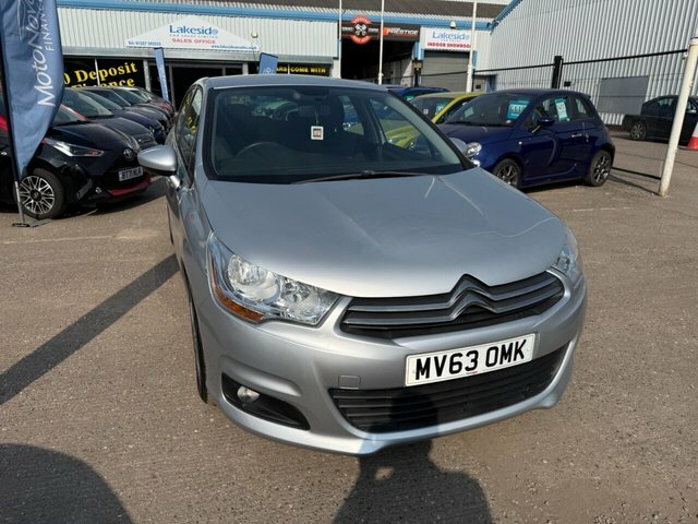Citroen C4 1.6 Hdi 16V Vtr Hatchback Euro Silver