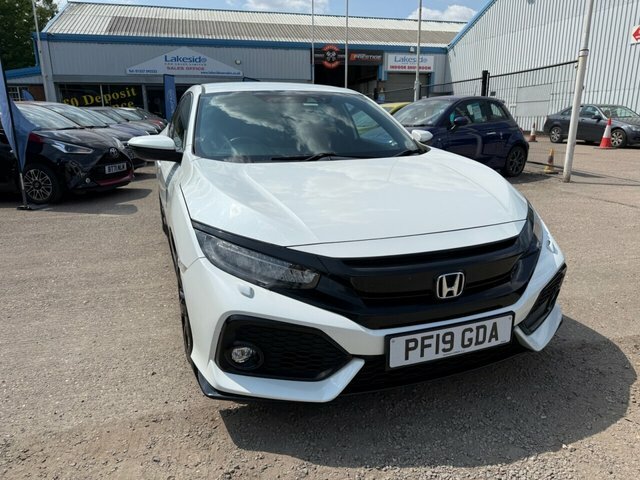 Honda Civic 1.5 Vtec Turbo Gpf Sport Hatchback Manu White