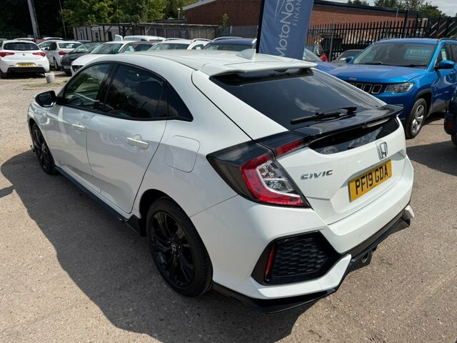 Honda Civic 1.5 Vtec Turbo Gpf Sport Hatchback Manu White #5