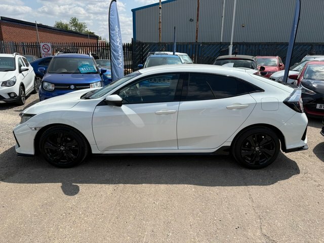 Honda Civic 1.5 Vtec Turbo Gpf Sport Hatchback Manu White #6