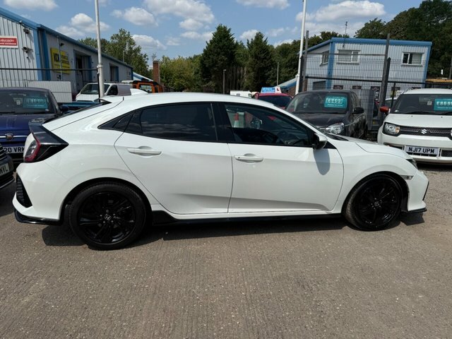 Honda Civic 1.5 Vtec Turbo Gpf Sport Hatchback Manu White #2