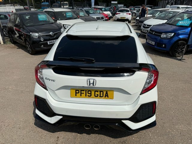 Honda Civic 1.5 Vtec Turbo Gpf Sport Hatchback Manu White #4