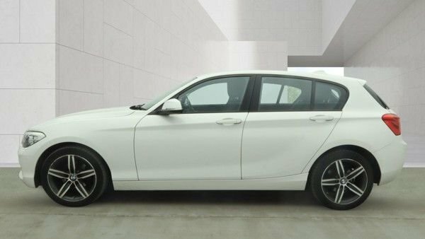 BMW 1 Series 2.0 118D Sport Hatchback Euro 6 White #6