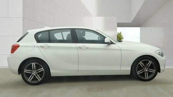 BMW 1 Series 2.0 118D Sport Hatchback Euro 6 White #5