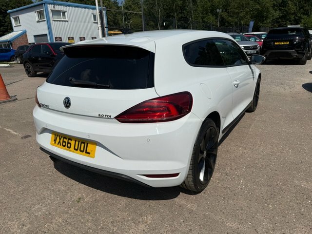 Volkswagen Scirocco 2.0 Tdi Bluemotion Tech Gt Hatchback Ma VX66UOL White #3