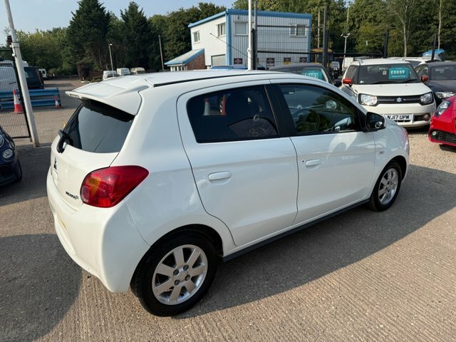 Mitsubishi Mirage 1.2 3 Hatchback Cvt Euro 5 S S 79 Ps White #3
