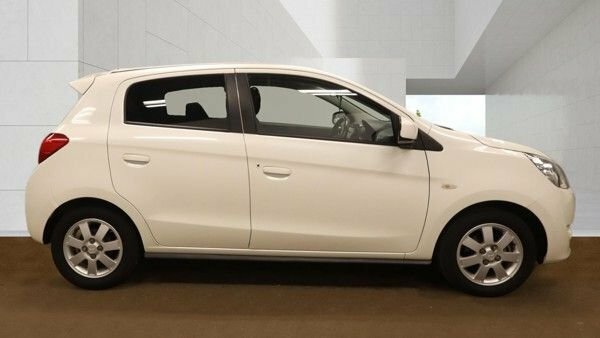 Mitsubishi Mirage 1.2 3 Hatchback Cvt Euro 5 S S 79 Ps LR64MYY White #5