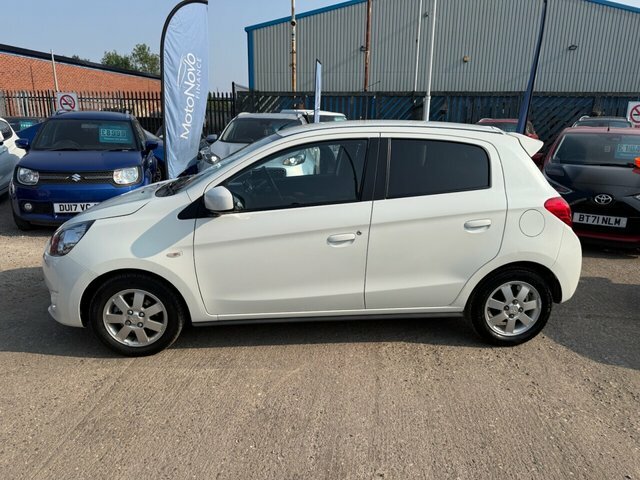Mitsubishi Mirage 1.2 3 Hatchback Cvt Euro 5 S S 79 Ps White #6