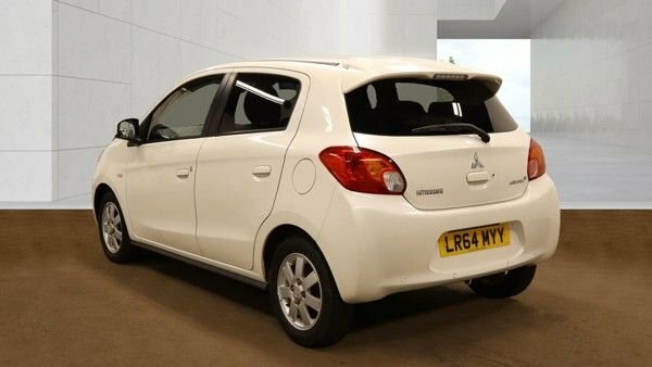 Mitsubishi Mirage 1.2 3 Hatchback Cvt Euro 5 S S 79 Ps LR64MYY White #3