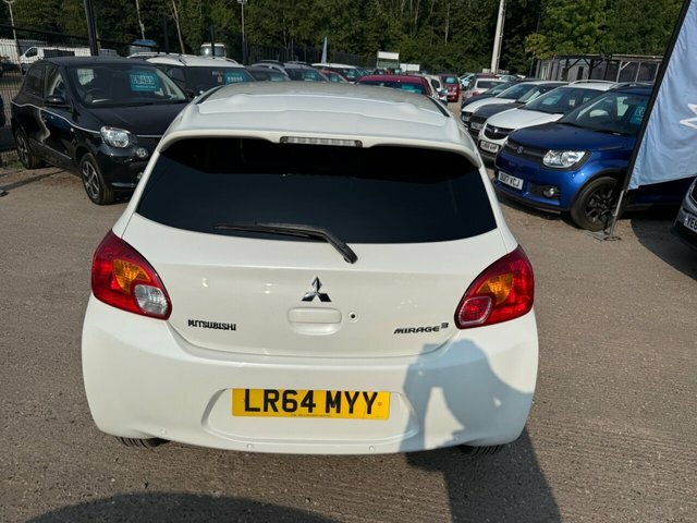 Mitsubishi Mirage 1.2 3 Hatchback Cvt Euro 5 S S 79 Ps White #4