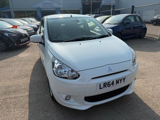 Mitsubishi Mirage 1.2 3 Hatchback Cvt Euro 5 S S 79 Ps White