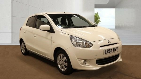 Mitsubishi Mirage 1.2 3 Hatchback Cvt Euro 5 S S 79 Ps White