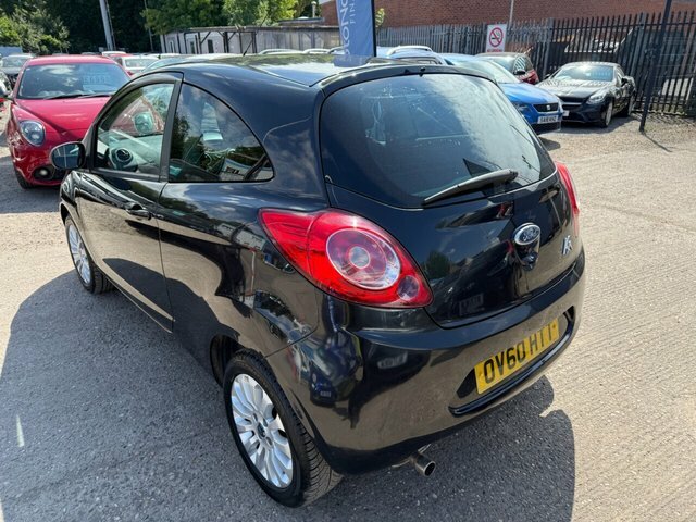 Ford KA 1.2 Zetec Hatchback Euro 4 69 P OV60HTT Black #5
